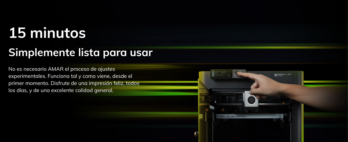 Características destacadas ✅ Velocidad de impresión ultrarrápida: Su algoritmo de control avanzado permite alcanzar hasta 500 mm/s sin sacrificar calidad. ✅ Compensación de vibraciones XY: Se mantiene la precisión en impresiones rápidas mediante la reducción de vibraciones.